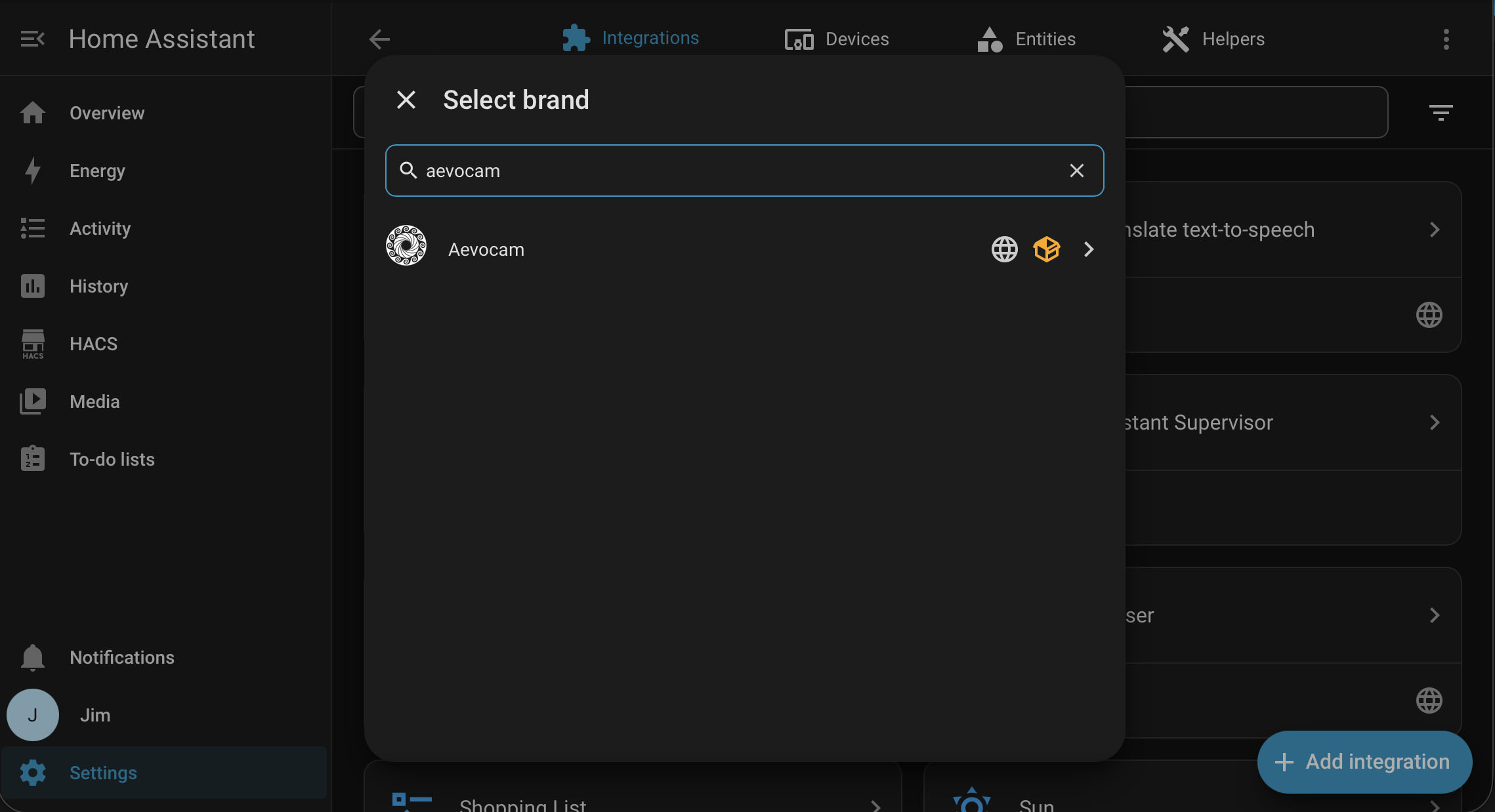 Add-Integration
